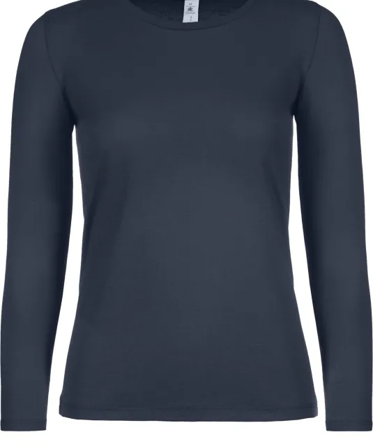CGTW06T - #E150 Ladies' T-shirt long sleeves Navy
