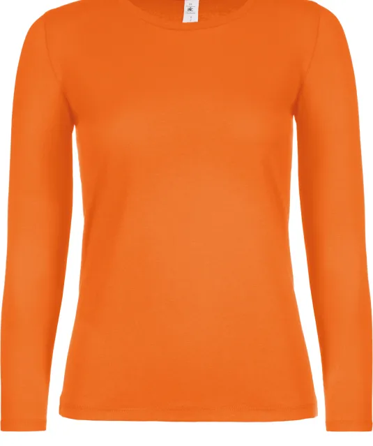 CGTW06T - #E150 Ladies' T-shirt long sleeves Orange