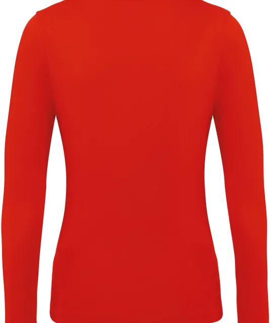 CGTW071 - Ladies' organic Inspire long-sleeve T-shirt Fire red