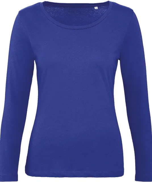 CGTW071 - Ladies' organic Inspire long-sleeve T-shirt Cobalt Blue
