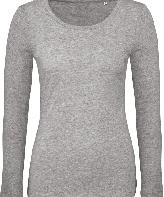 CGTW071 - Ladies' organic Inspire long-sleeve T-shirt Sport Grey