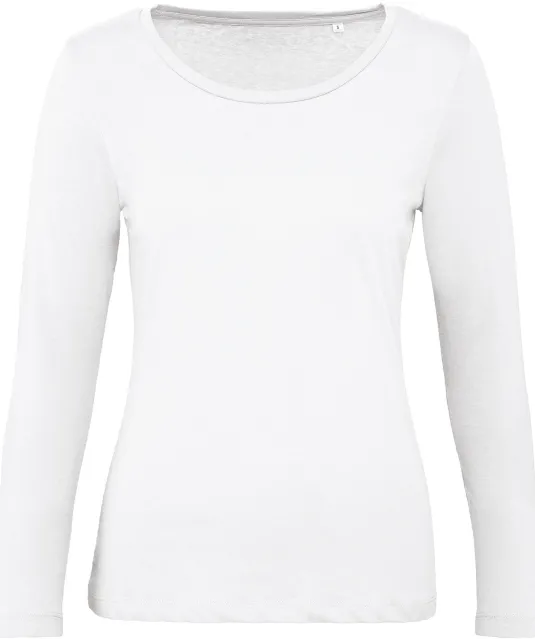 CGTW071 - Ladies' organic Inspire long-sleeve T-shirt White