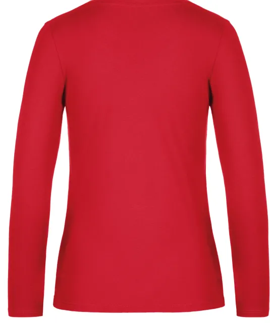 CGTW08T - #E190 Ladies' T-shirt long sleeve Red