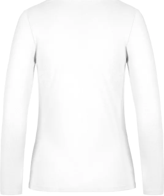 CGTW08T - #E190 Ladies' T-shirt long sleeve White