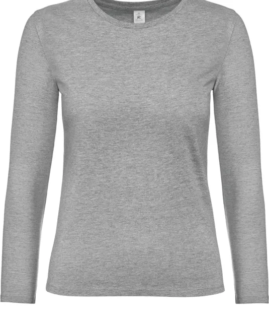CGTW08T - #E190 Ladies' T-shirt long sleeve Sport Grey