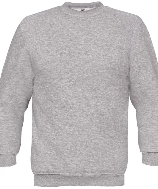 CGWK680 - Kids' crew neck sweatshirt Heather Grey