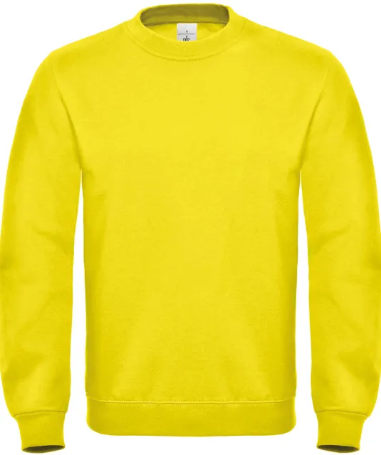 CGWUI20 - Id.002 Sweater ronde hals Solar Yellow