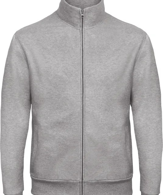 CGWUI26 - ID.206 Full Zip Sweatvest Heather Grey