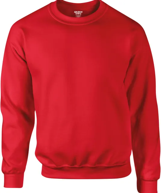 GI12000 - Dryblend® Adult Sweater met ronde hals Red