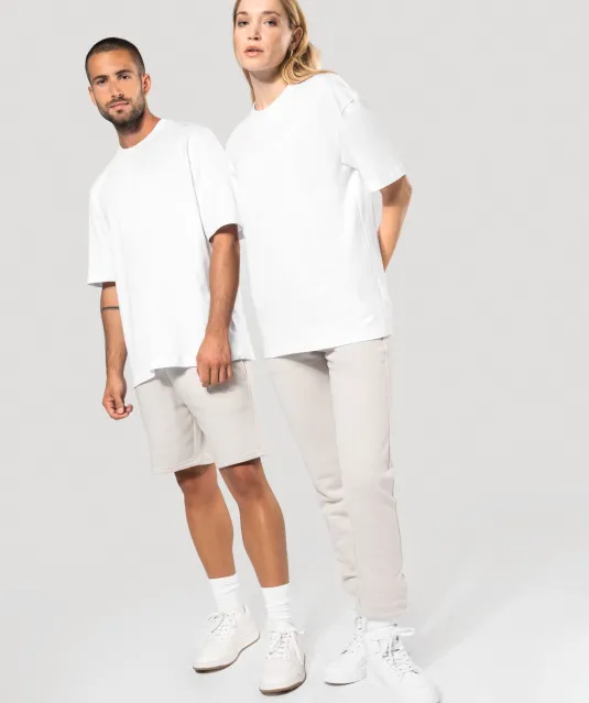 K3008 - Oversized T-shirt korte mouwen uniseks Black