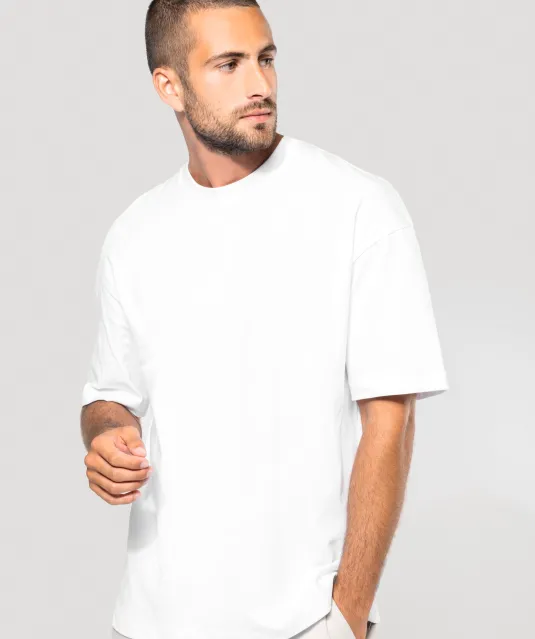 K3008 - Oversized T-shirt korte mouwen uniseks Black