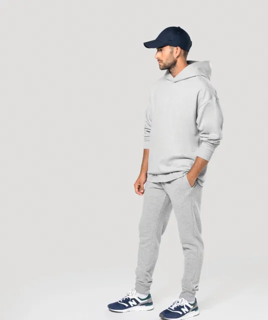 K758 - Duurzame fleece joggingbroek voor heren Black