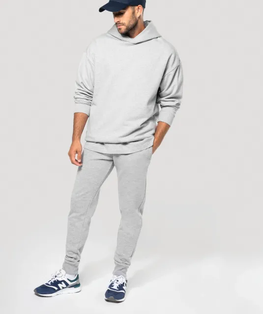 K758 - Duurzame fleece joggingbroek voor heren Black