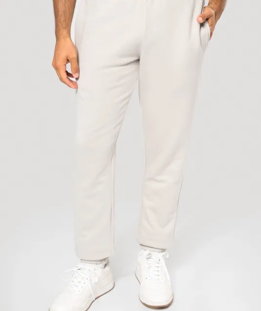 K7025 - Duurzame fleece joggingbroek voor heren Grey Heather