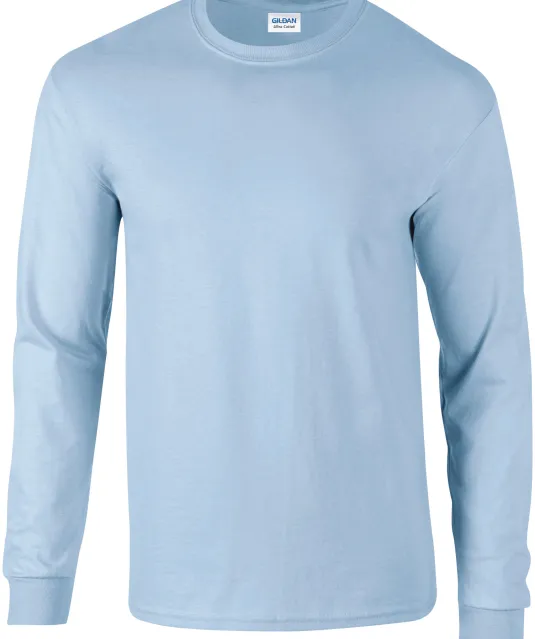 GI2400 - Ultra Cotton™ Classic Fit Adult Long Sleeve T-Shirt Light Blue