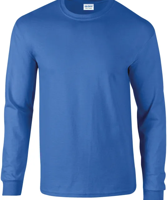 GI2400 - Ultra Cotton™ Classic Fit Adult Long Sleeve T-Shirt Royal Blue