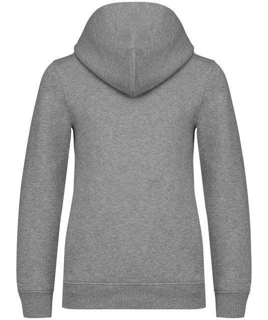 NS404 - Ecologische kindersweater met capuchon Moon Grey Heather