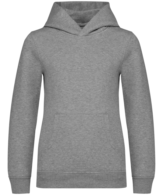 NS404 - Ecologische kindersweater met capuchon Moon Grey Heather
