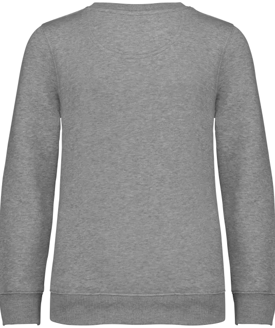 NS403 - Ecologische kindersweater met ronde hals Moon Grey Heather