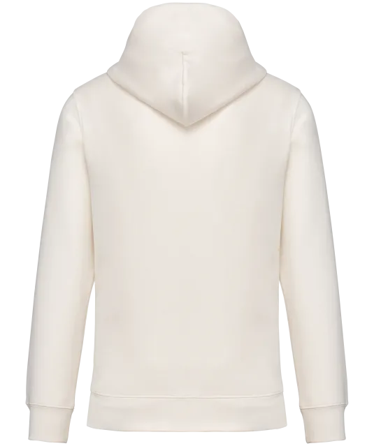 NS402 - Ecologische uniseks sweater met capuchon en rits Ivory