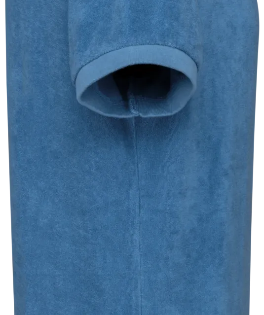 NS227 - Herenpolo Terry Towel- 210 gr/m2 Riviera Blue