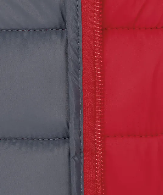 K6111 - Ladies' lightweight hooded padded jacket Red