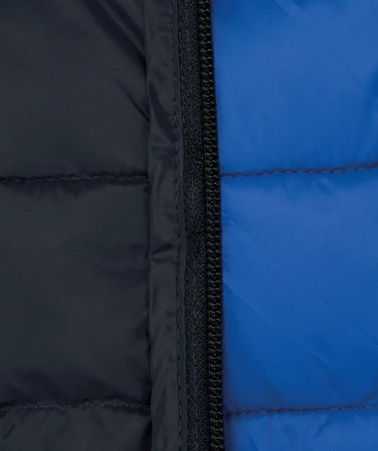 K6111 - Ladies' lightweight hooded padded jacket Light Royal Blue