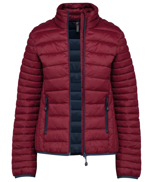 K6121 - Ladies' lightweight padded jacket Wine