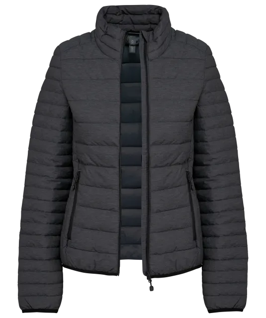 K6121 - Ladies' lightweight padded jacket Marl Dark Grey