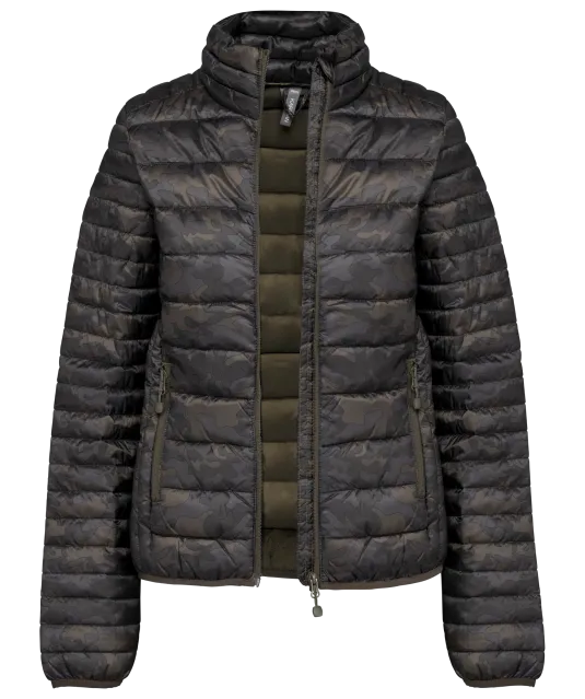 K6121 - Ladies' lightweight padded jacket Jungle Camo