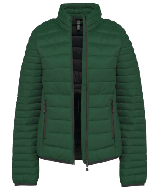 K6121 - Ladies' lightweight padded jacket Forest Green