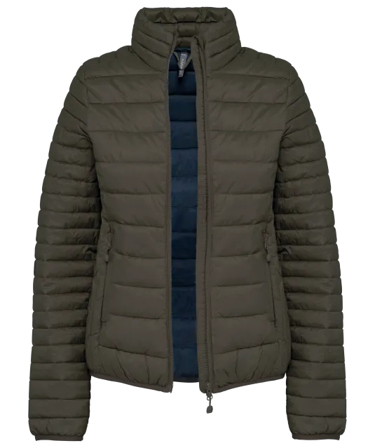 K6121 - Ladies' lightweight padded jacket Dark Khaki