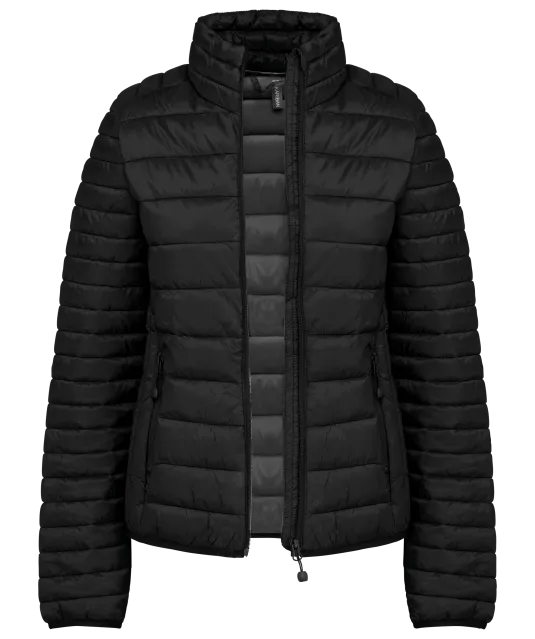 K6121 - Ladies' lightweight padded jacket Black