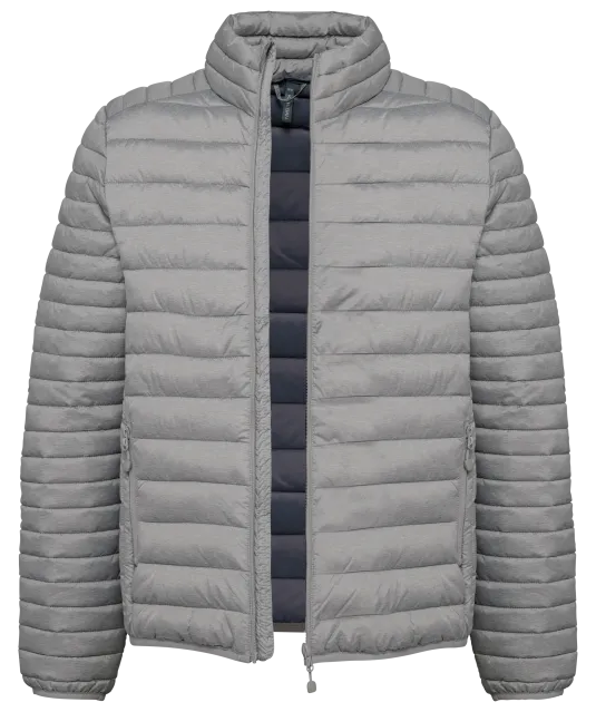 K6120 - Men's lightweight padded jacket Marl Silver
