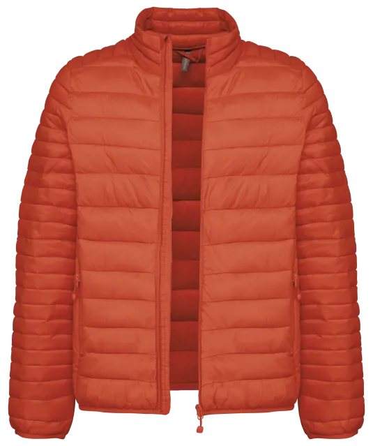 K6120 - Men's lightweight padded jacket Burnt Ochre