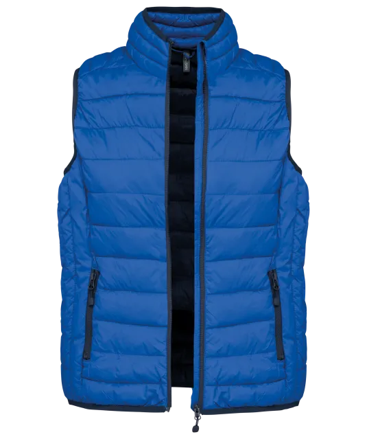 K6114 - Ladies' lightweight sleeveless down jacket Light Royal Blue