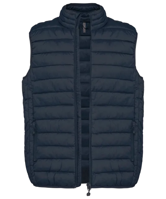 K6113 - Men’s lightweight sleeveless down jacket Navy