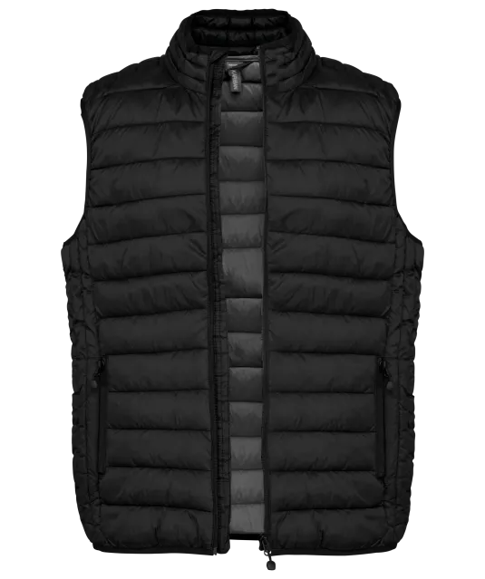 K6113 - Men’s lightweight sleeveless down jacket Black