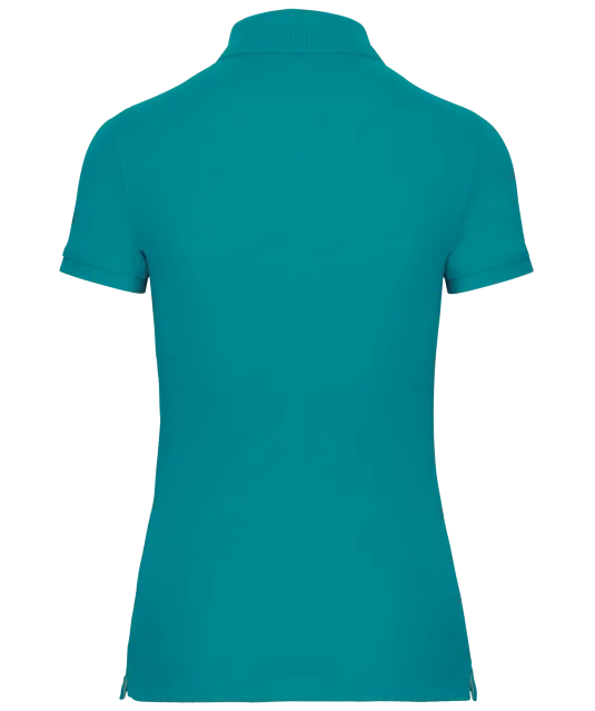 WK275 - Damespolo korte mouwen Teal Blue