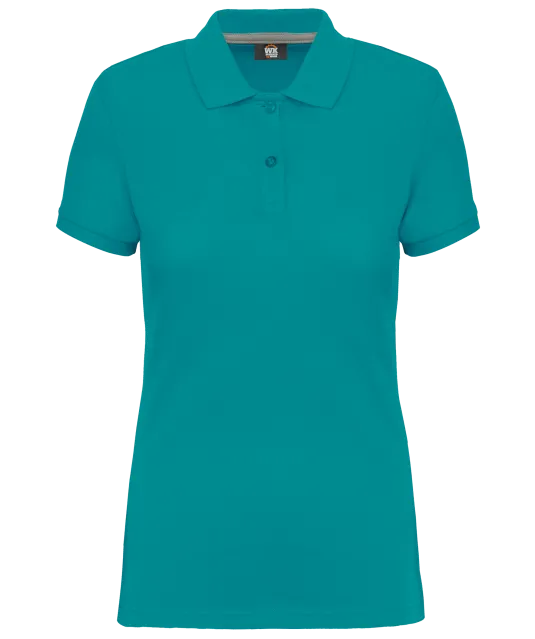 WK275 - Damespolo korte mouwen Teal Blue
