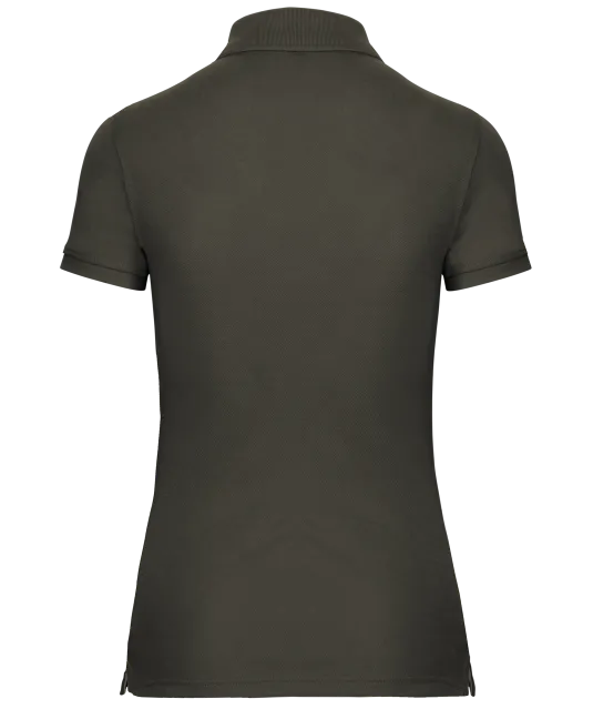 WK275 - Damespolo korte mouwen Dark Khaki