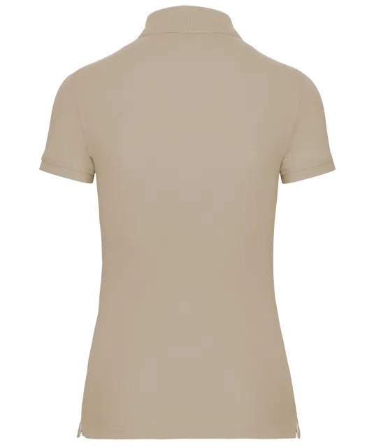 WK275 - Damespolo korte mouwen Light Sand