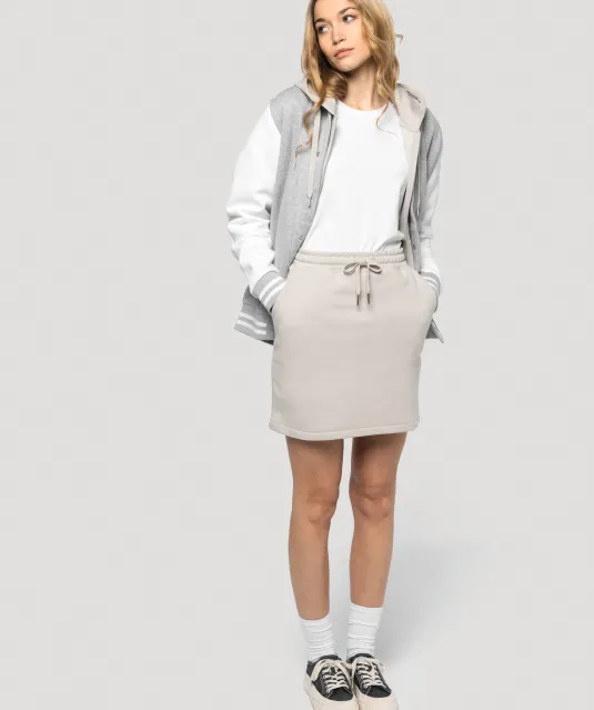 K7020 - Duurzame dames fleece rok Black
