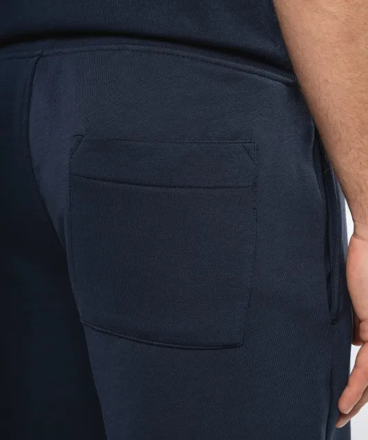 K757 - Duurzame fleece short voor heren Black