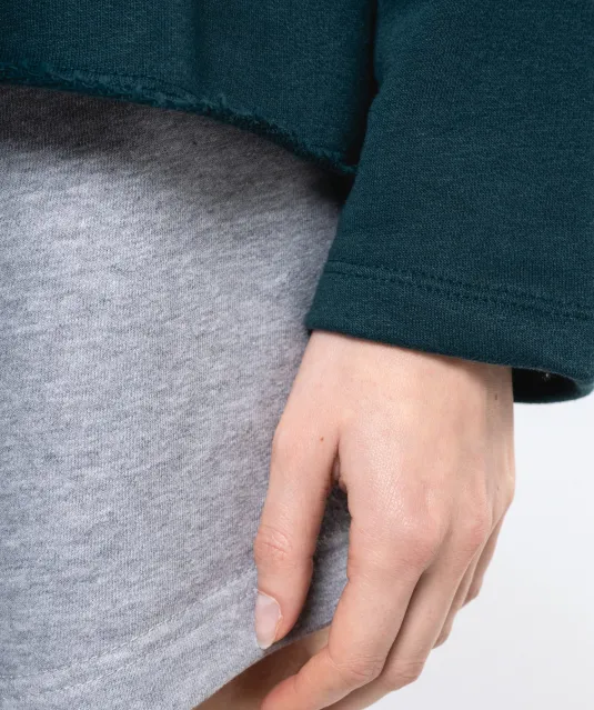 K471 - Damessweater “Loose fit” Light grey heather