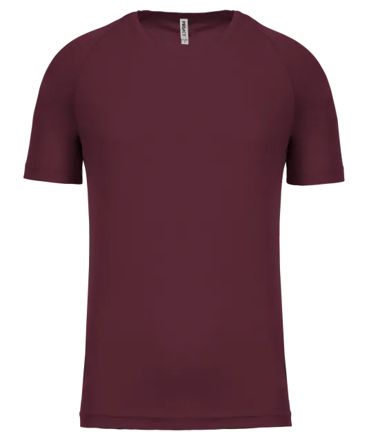 PA438 - Functioneel sportshirt Wine