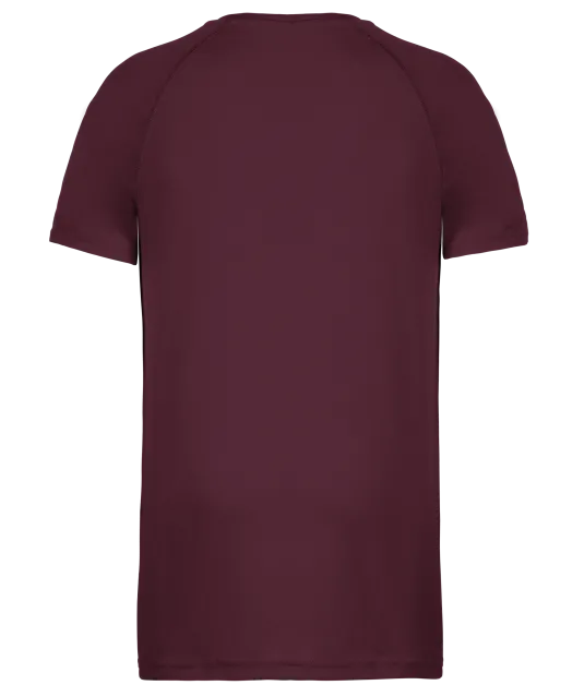PA438 - Functioneel sportshirt Wine