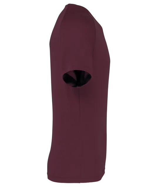 PA438 - Functioneel sportshirt Wine