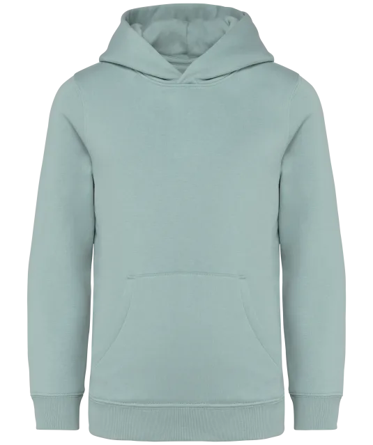 NS404 - Ecologische kindersweater met capuchon Jade Green