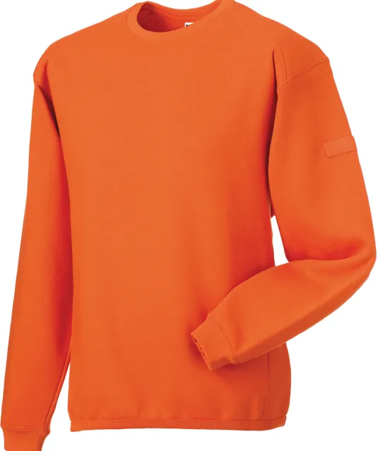 RU013M - Heavy Duty ronde hals sweater Orange